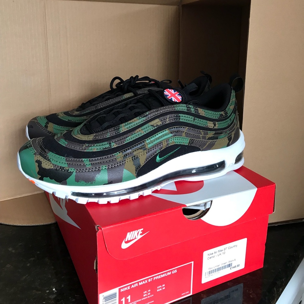 Nike CAMO Country Air Max 97 UK 🇬🇧 edition **** - Picture 3 of 7